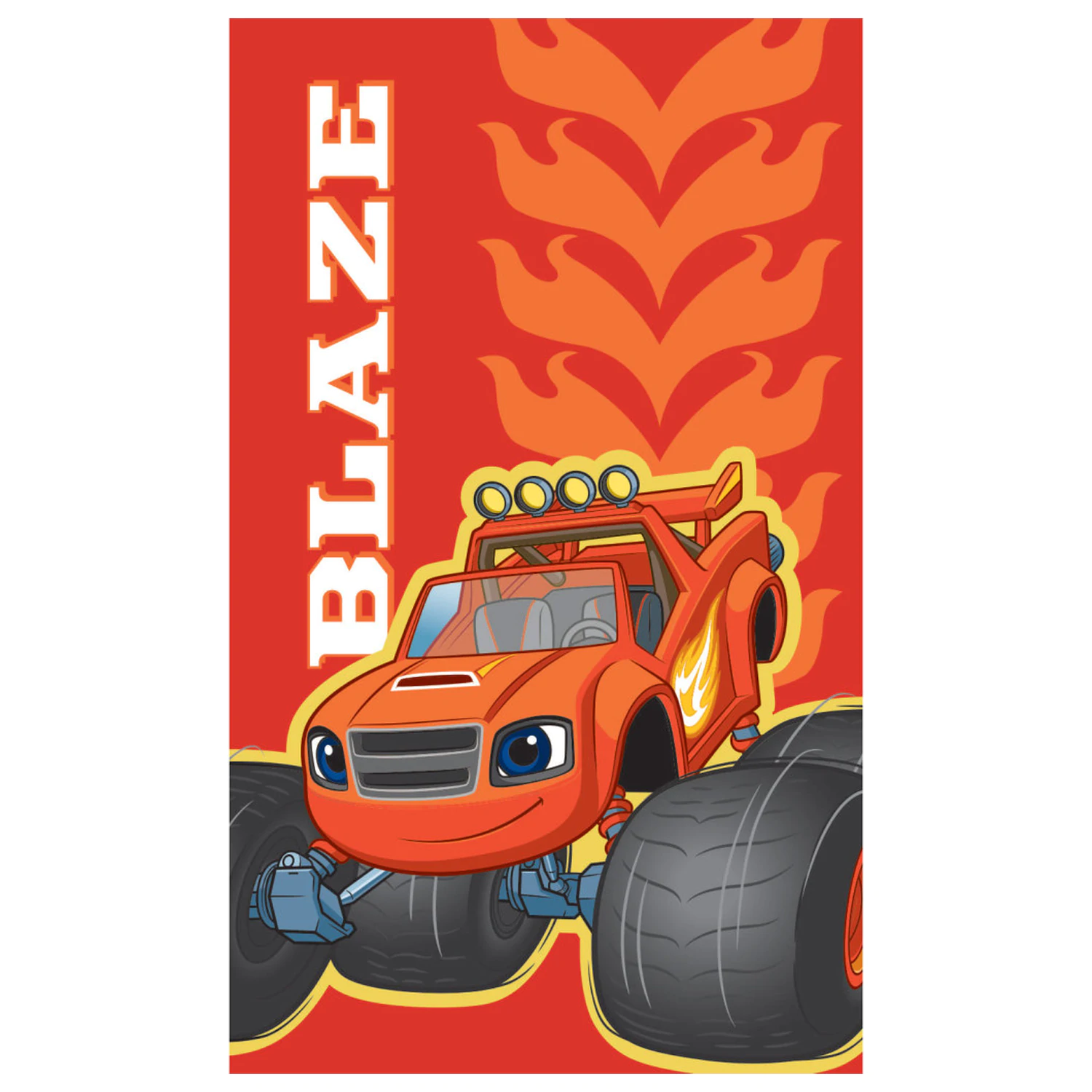 Blaze Red Handtuch, Gesichtstuch, Handtuch Produktfoto