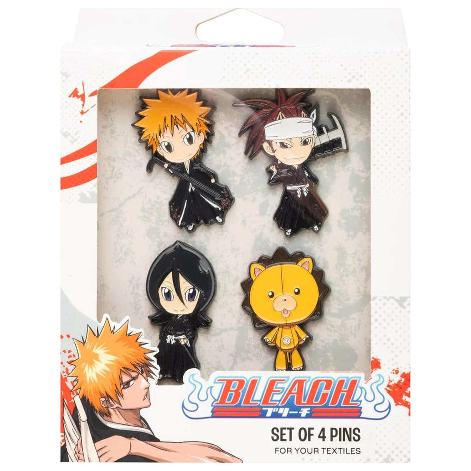 Bleach Pin-Anstecker Set von 4 Produktfoto