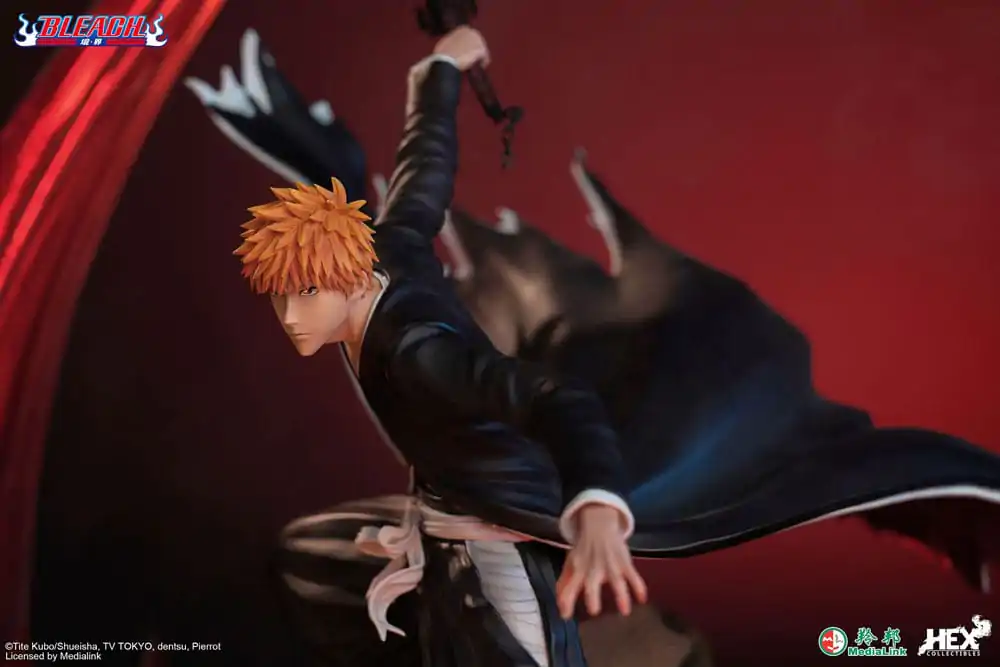 Bleach Elite Dynamic Statue 1/6 Ichigo Kurosaki 51 cm termékfotó