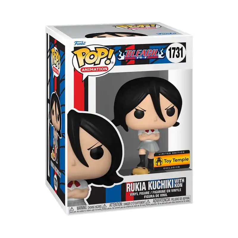 Bleach Funko POP! Animation Vinyl Figur Rukia w/Kon 9 cm Produktfoto