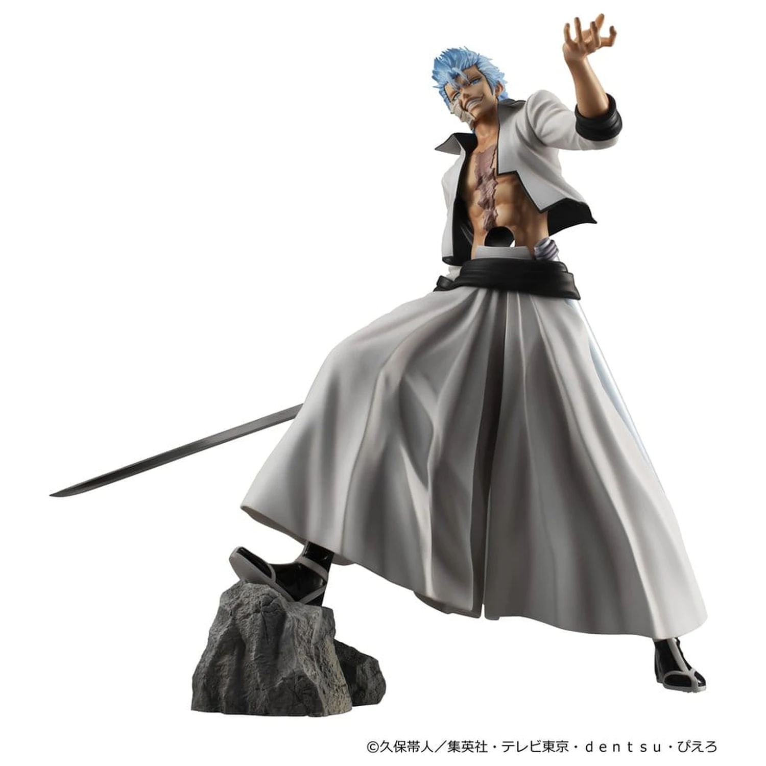 Bleach G.E.M. Series PVC Figur Grimmjow Jaegerjaquez 25 cm (Repeat) Produktfoto