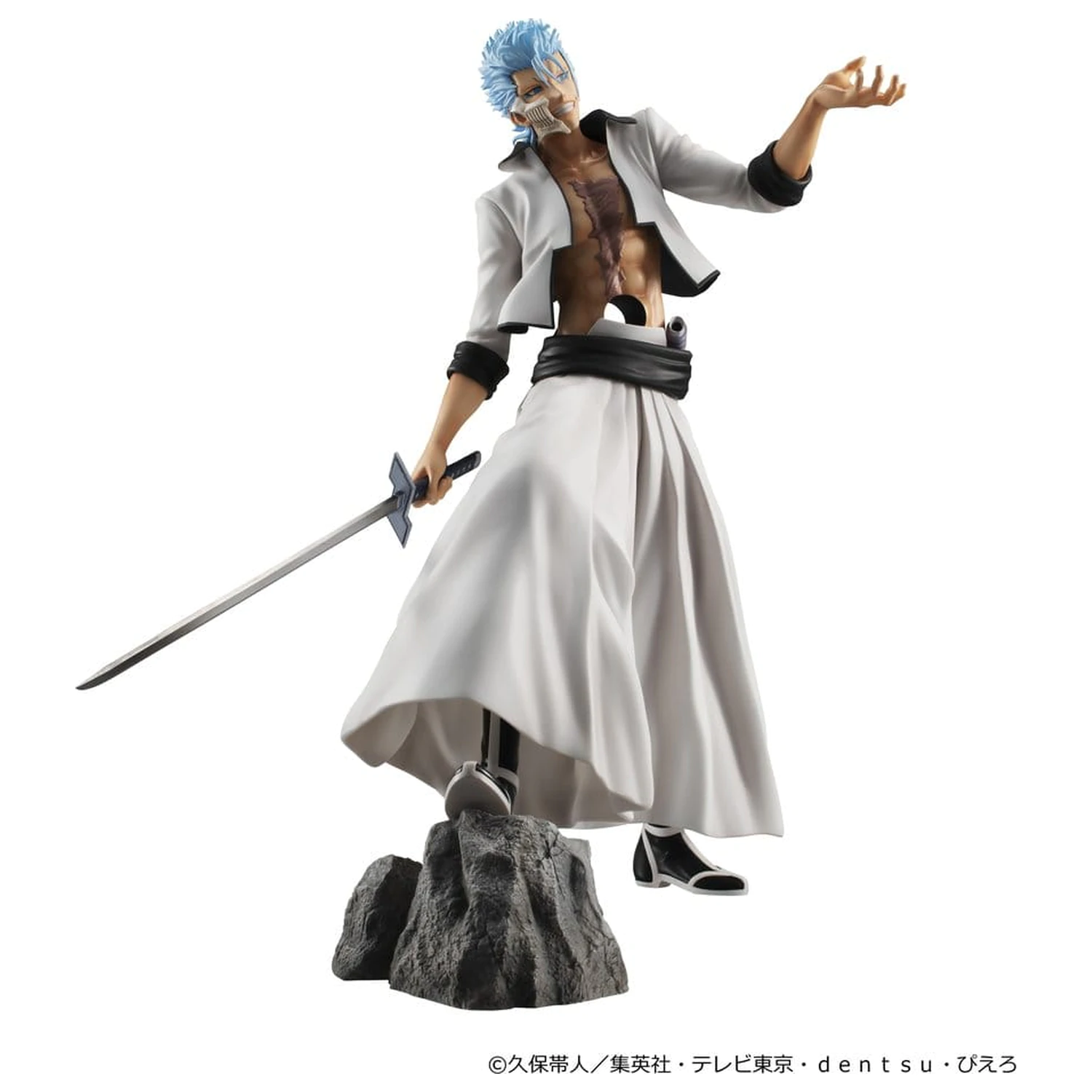 Bleach G.E.M. Series PVC Figur Grimmjow Jaegerjaquez 25 cm (Repeat) Produktfoto