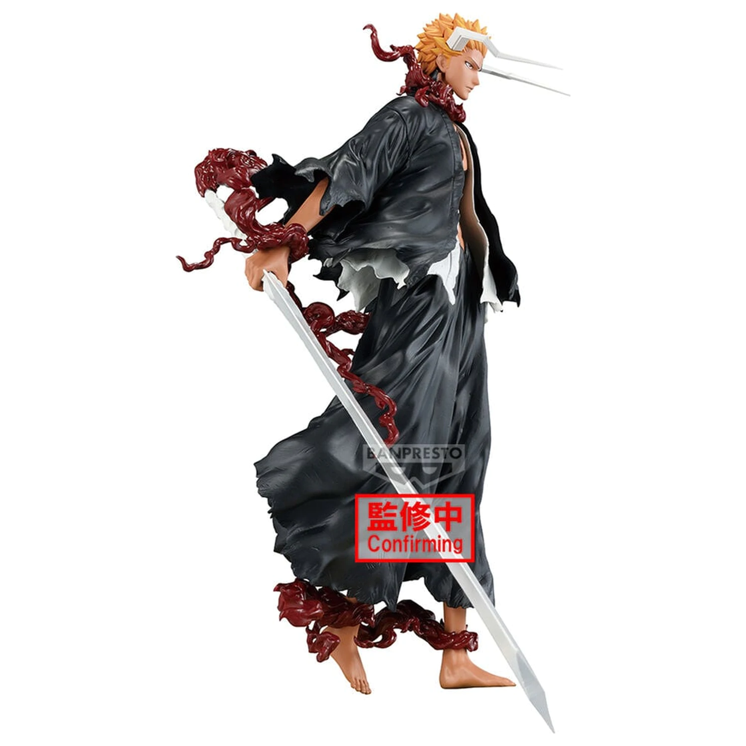 Bleach Maximatic Ichigo Kurosaki Blood Chains Figur 23cm Produktfoto
