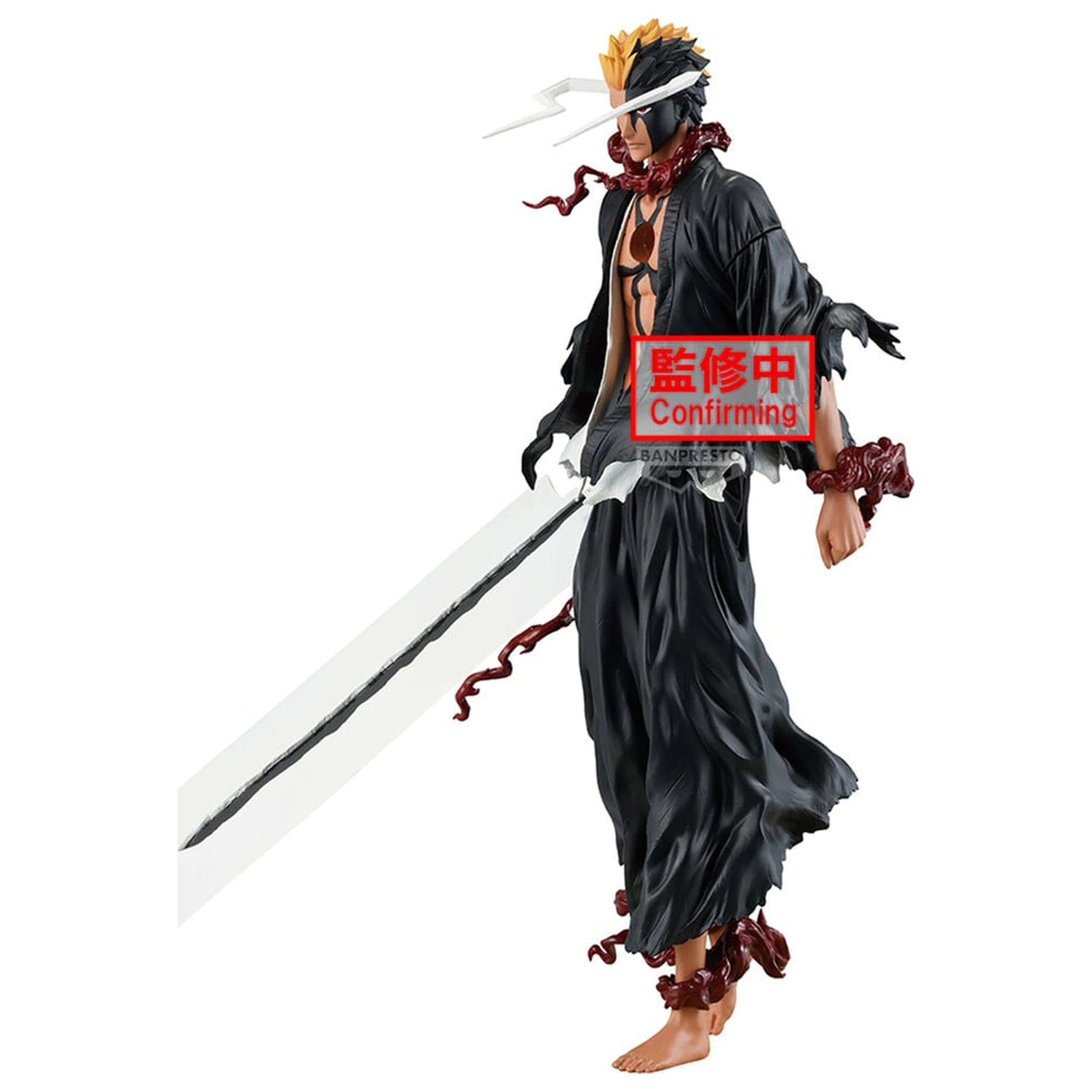 Bleach Maximatic Ichigo Kurosaki Blood Chains Figur 23cm Produktfoto