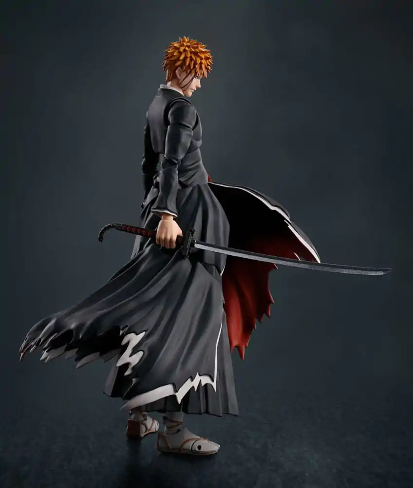 Bleach S.H. Figuarts Action Figur Ichigo Kurosaki Getsugatensho 15 cm Produktfoto