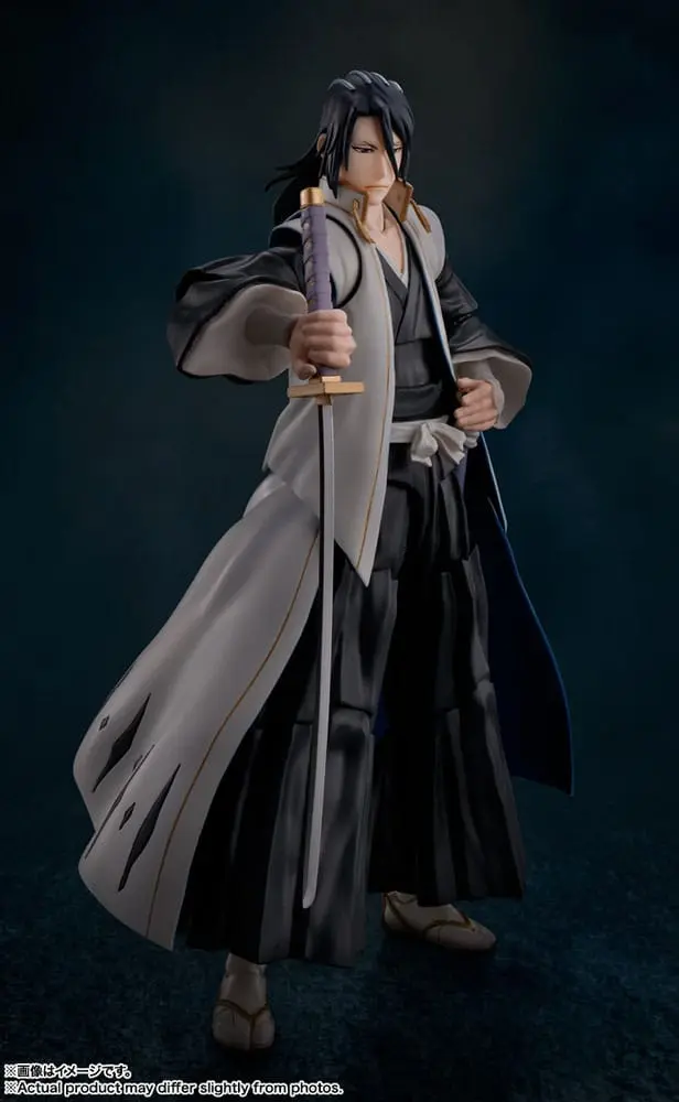 Bleach: Thousand-Year Blood War S.H. Figuarts Actionfigur Byakuya Kuchiki 16 cm termékfotó