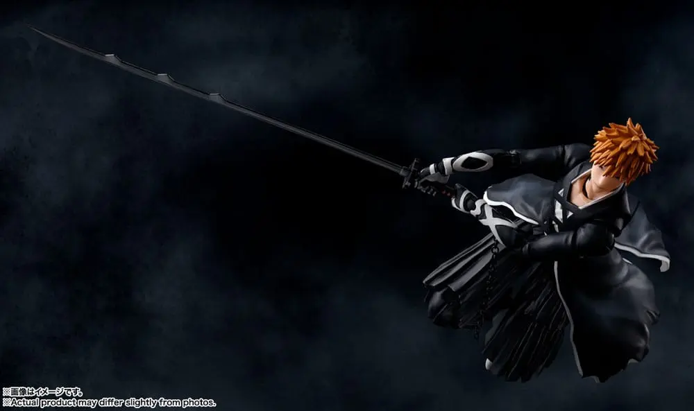 Bleach: Thousand-Year Blood War S.H. Figuarts Actionfigur Ichigo Kurosaki (Bankai Tensa Zangetsu) 16 cm termékfotó