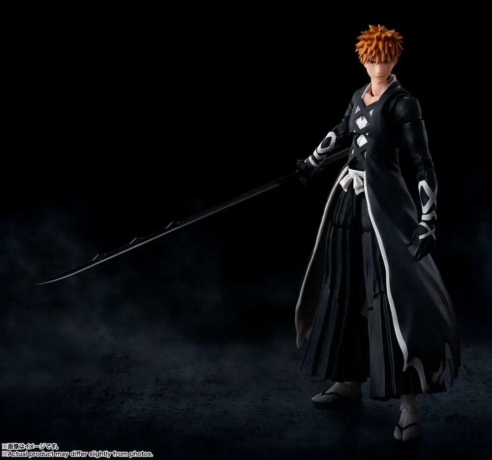 Bleach: Thousand-Year Blood War S.H. Figuarts Actionfigur Ichigo Kurosaki (Bankai Tensa Zangetsu) 16 cm termékfotó