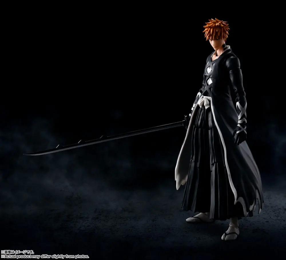 Bleach: Thousand-Year Blood War S.H. Figuarts Actionfigur Ichigo Kurosaki (Bankai Tensa Zangetsu) 16 cm termékfotó