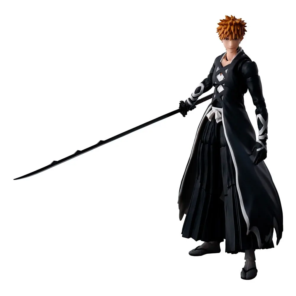 Bleach: Thousand-Year Blood War S.H. Figuarts Actionfigur Ichigo Kurosaki (Bankai Tensa Zangetsu) 16 cm termékfotó