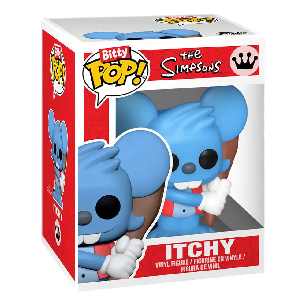 Bitty Funko POP The Simpsons Vinyl Figur 4er-Packung Itchy Produktfoto