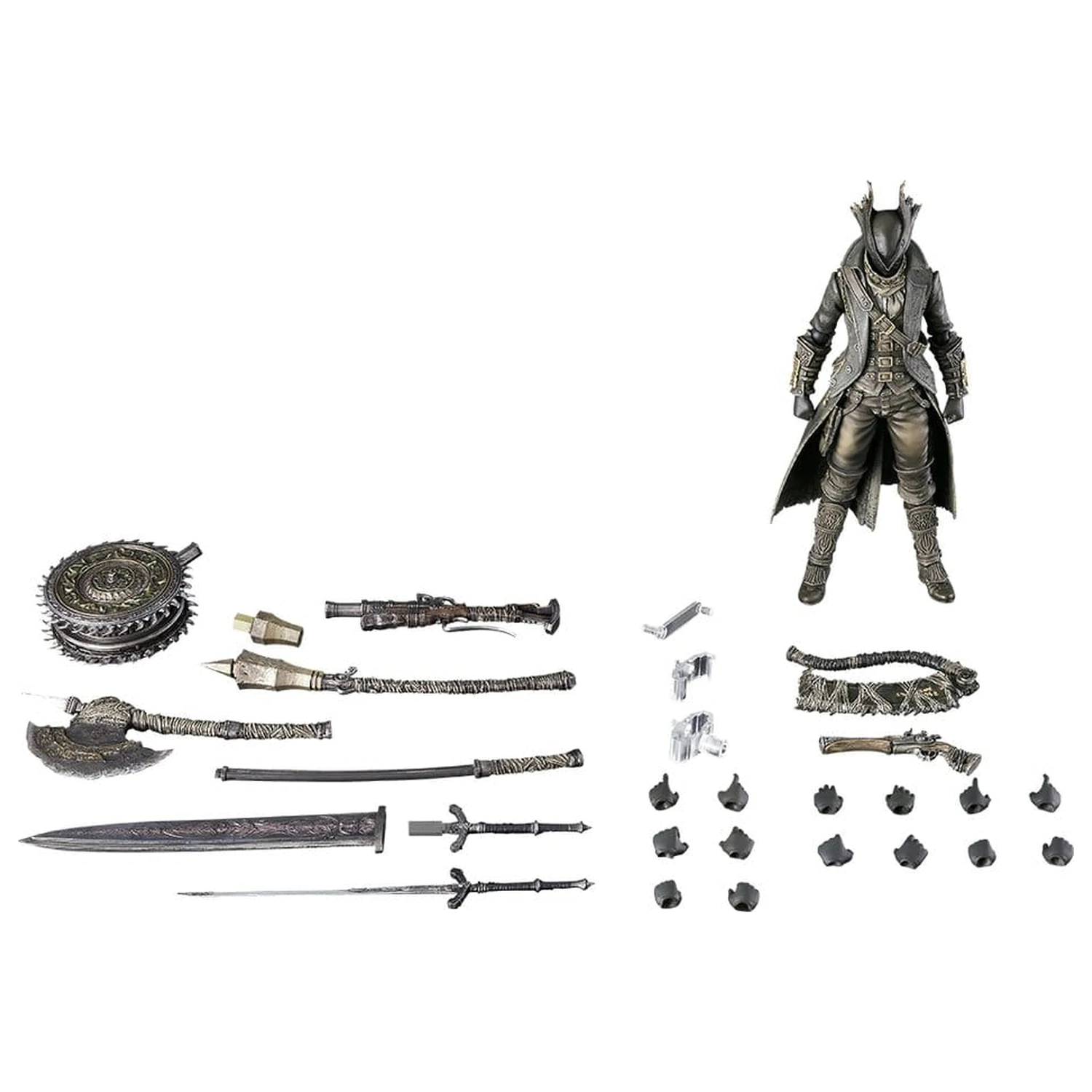 Bloodborne: The Old Hunters Figma PVC Figur Hunter 15 cm Produktfoto