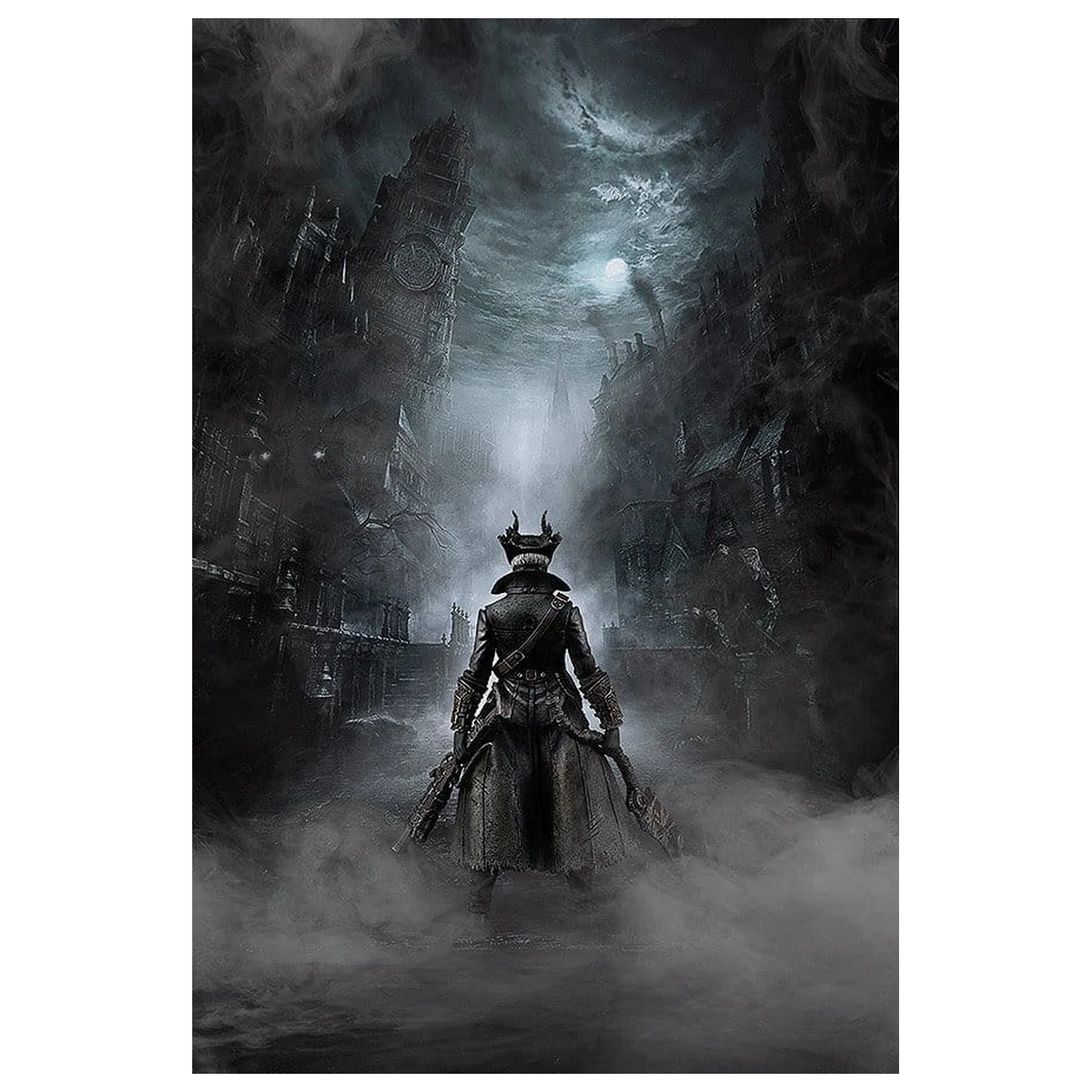 Bloodborne: The Old Hunters Figma PVC Figur Hunter 15 cm Produktfoto