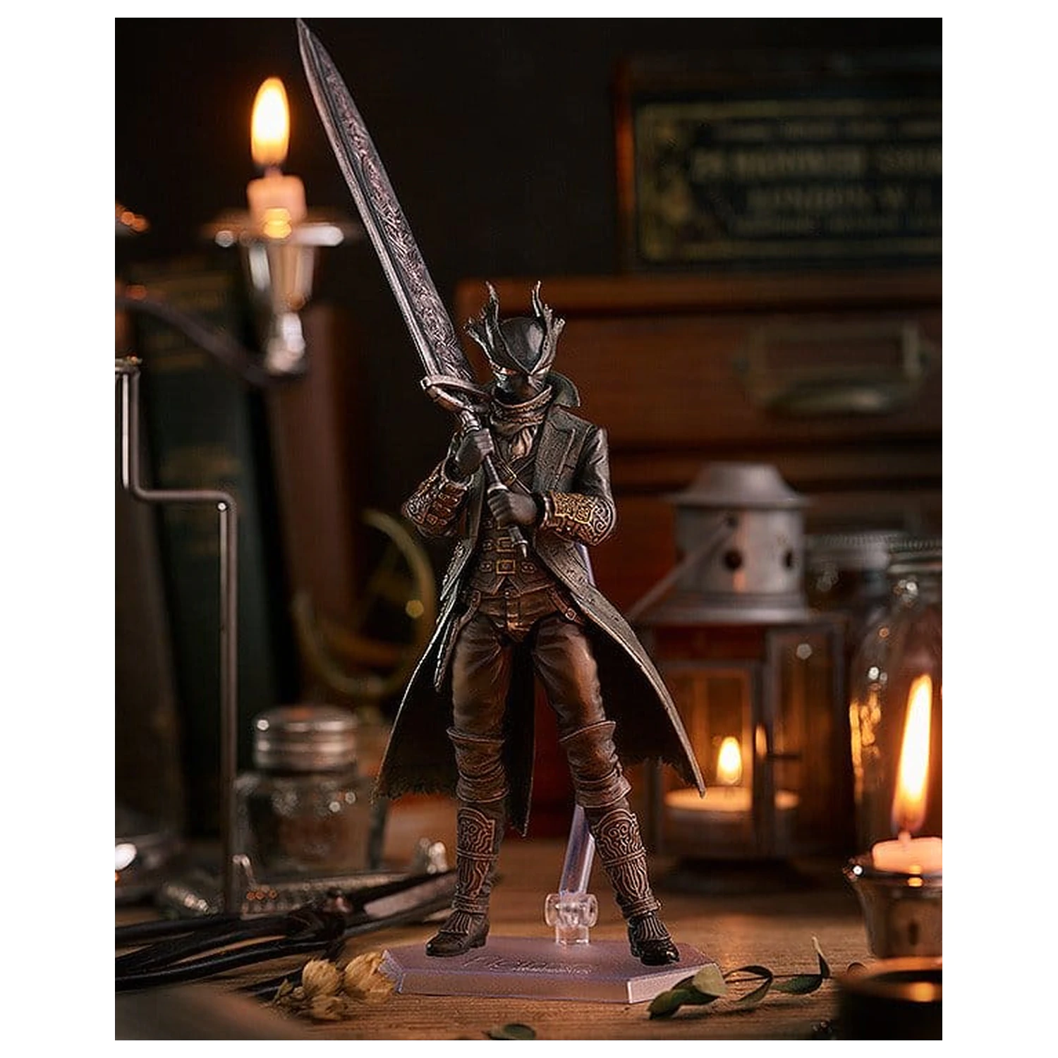 Bloodborne: The Old Hunters Figma PVC Figur Hunter 15 cm Produktfoto