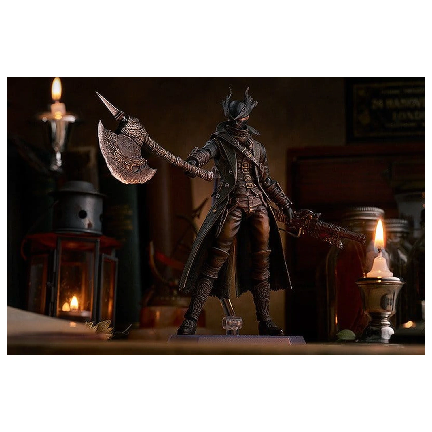 Bloodborne: The Old Hunters Figma PVC Figur Hunter 15 cm Produktfoto