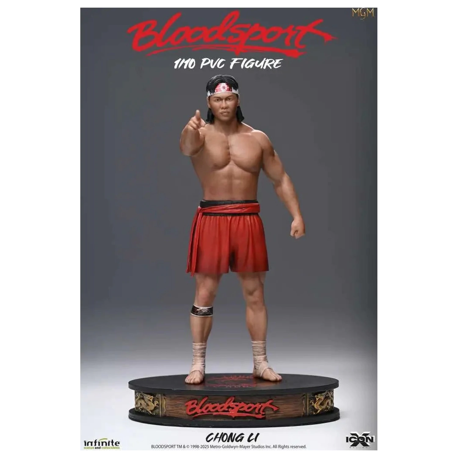 Bloodsport Chong Li Figur 1/10 Icon X 19,8cm Produktfoto