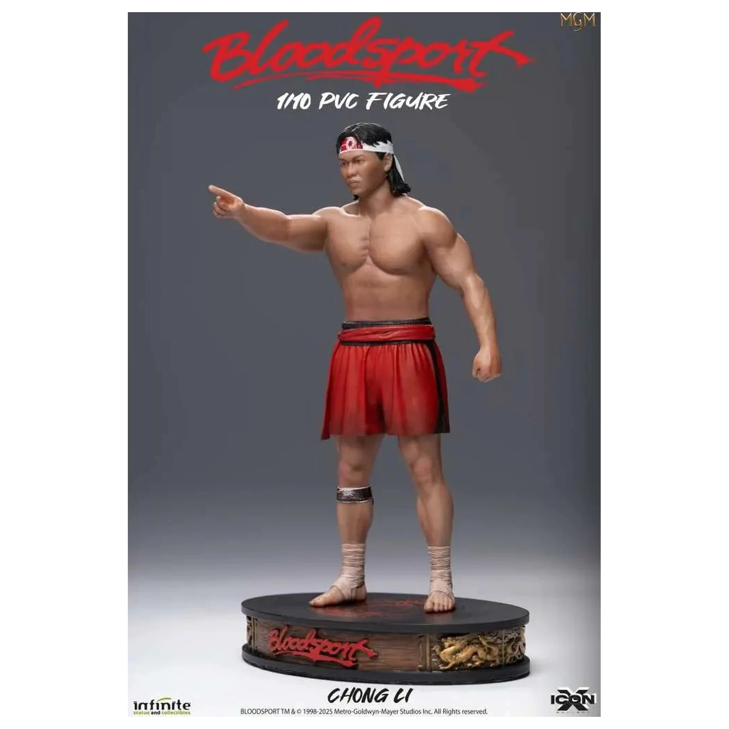 Bloodsport Chong Li Figur 1/10 Icon X 19,8cm Produktfoto