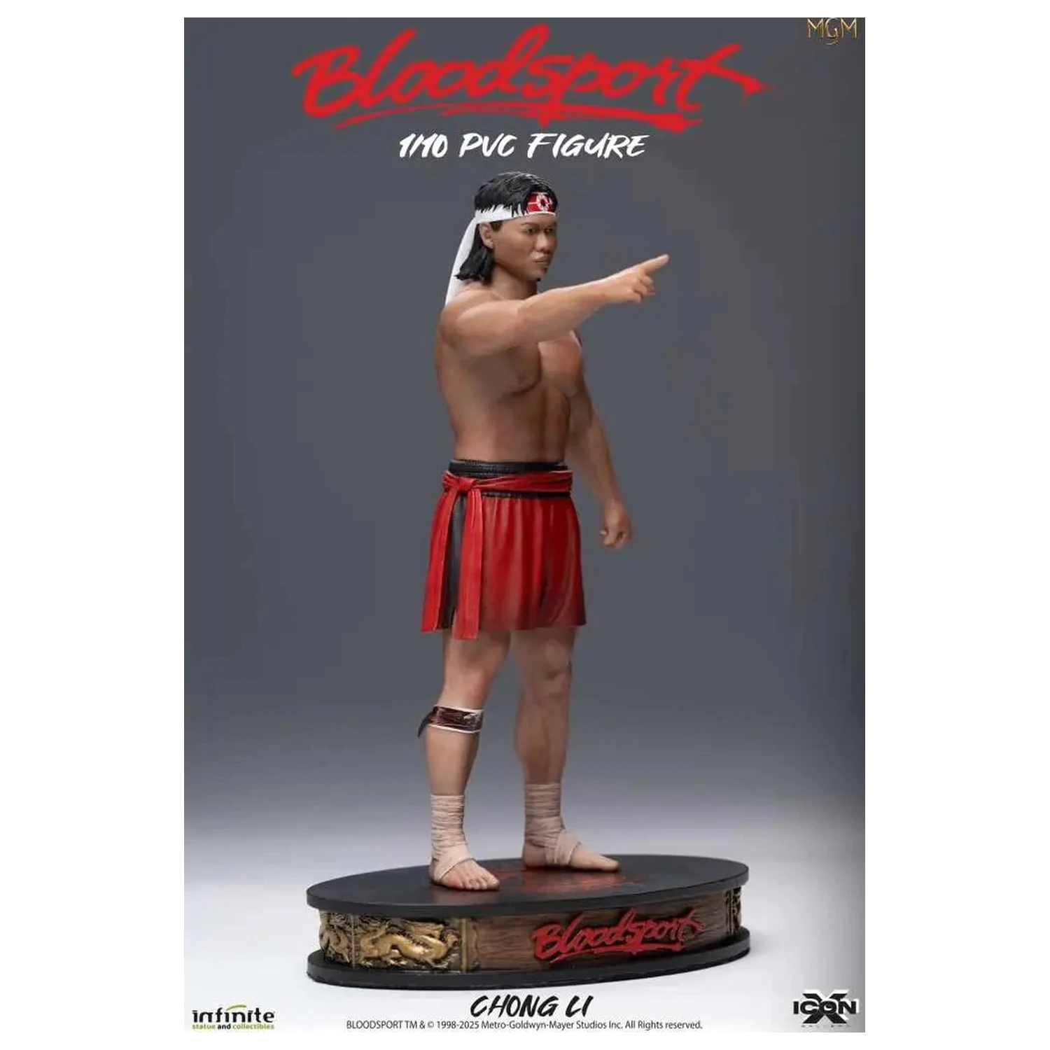 Bloodsport Chong Li Figur 1/10 Icon X 19,8cm Produktfoto