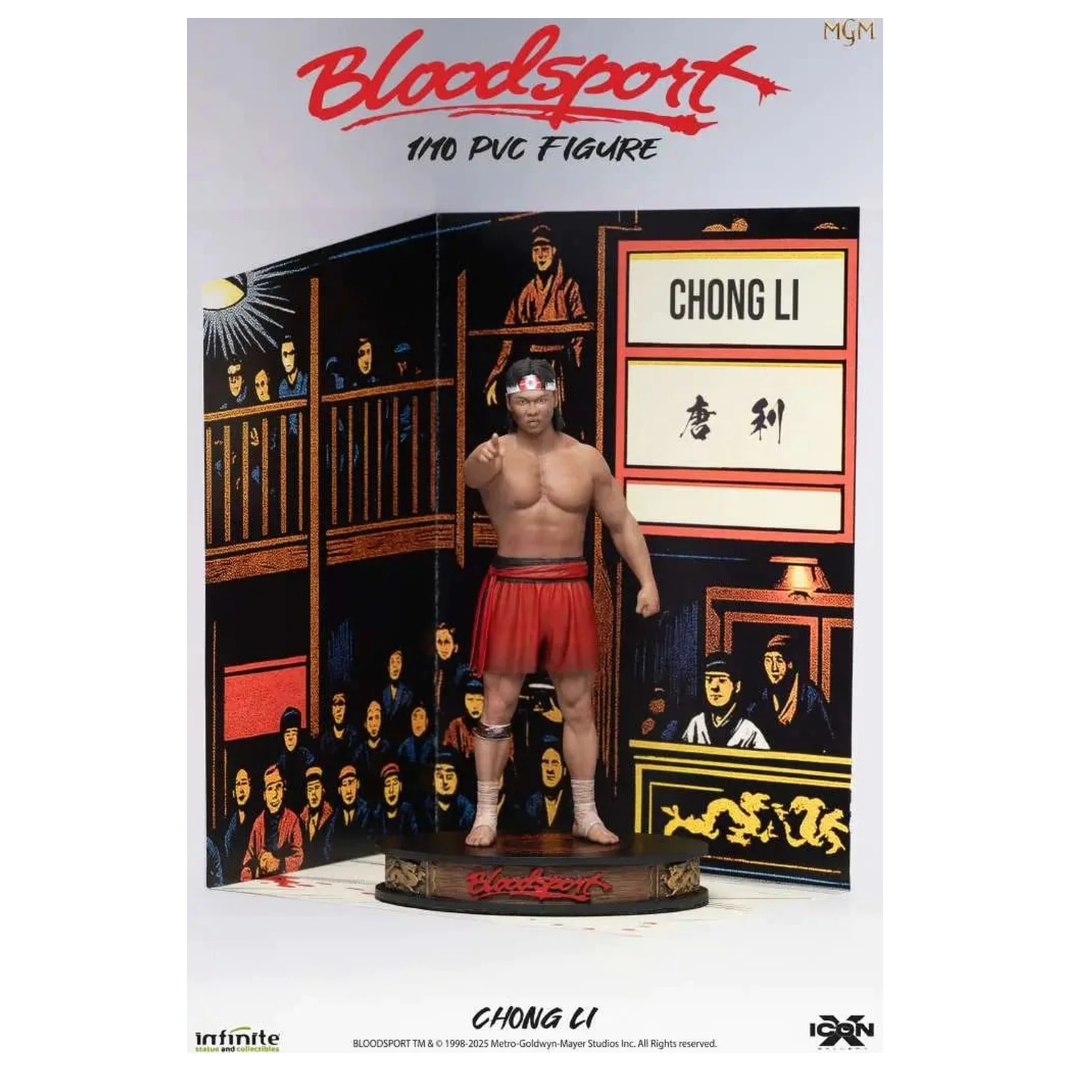 Bloodsport Chong Li Figur 1/10 Icon X 19,8cm Produktfoto