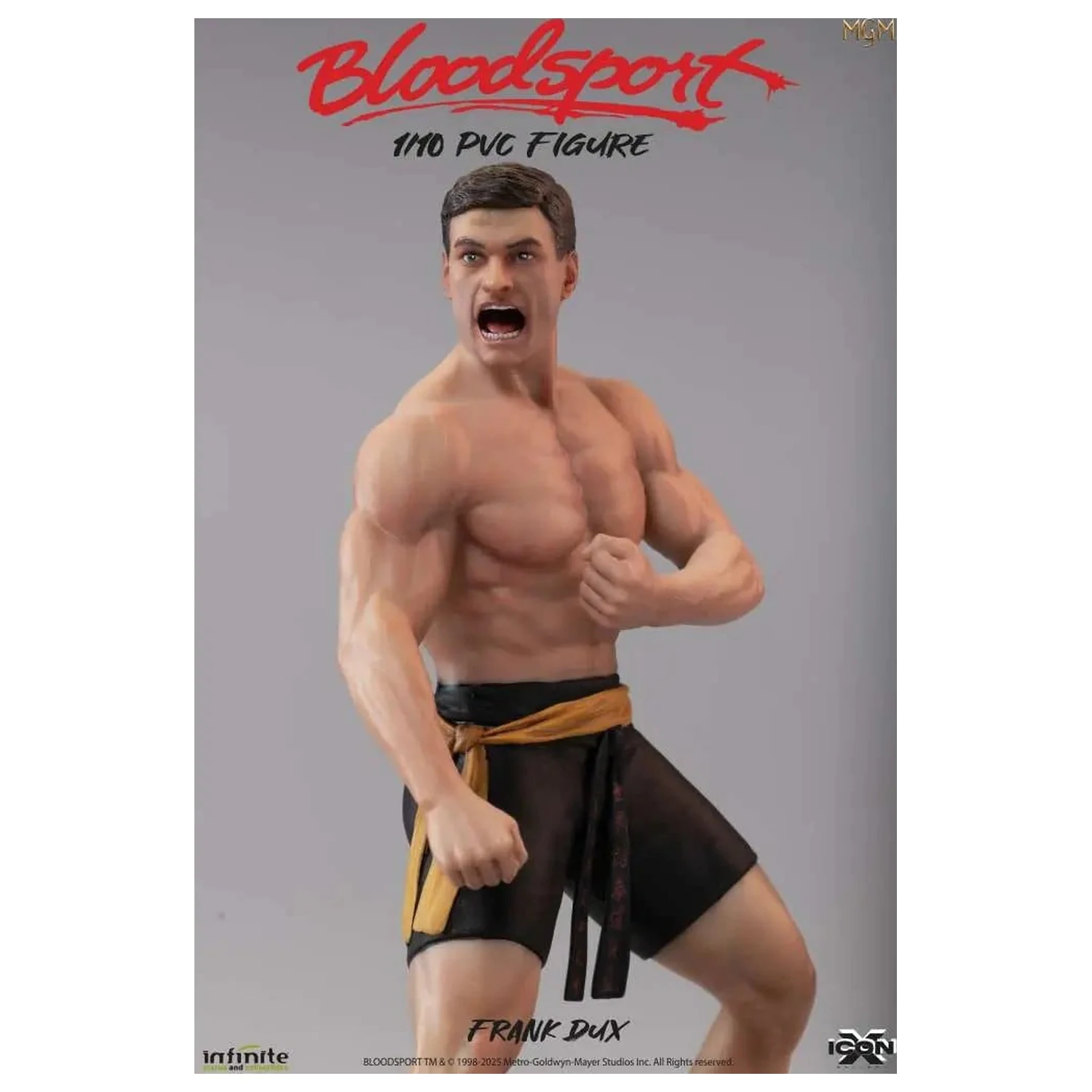 BLOODSPORT Frank Dux Figur 1/10 Icon X 19.4cm Produktfoto