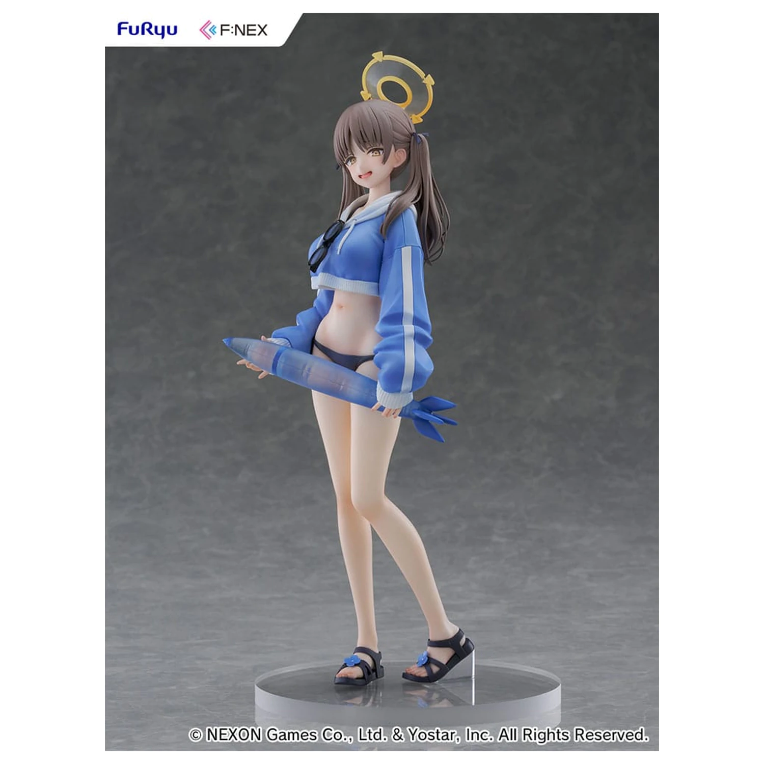 Blue Archiv F:Nex PVC Statue 1/7 Moe (Badeanzug) 27 cm Produktfoto