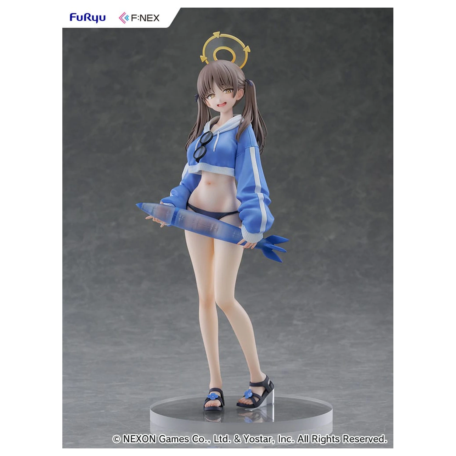Blue Archiv F:Nex PVC Statue 1/7 Moe (Badeanzug) 27 cm Produktfoto