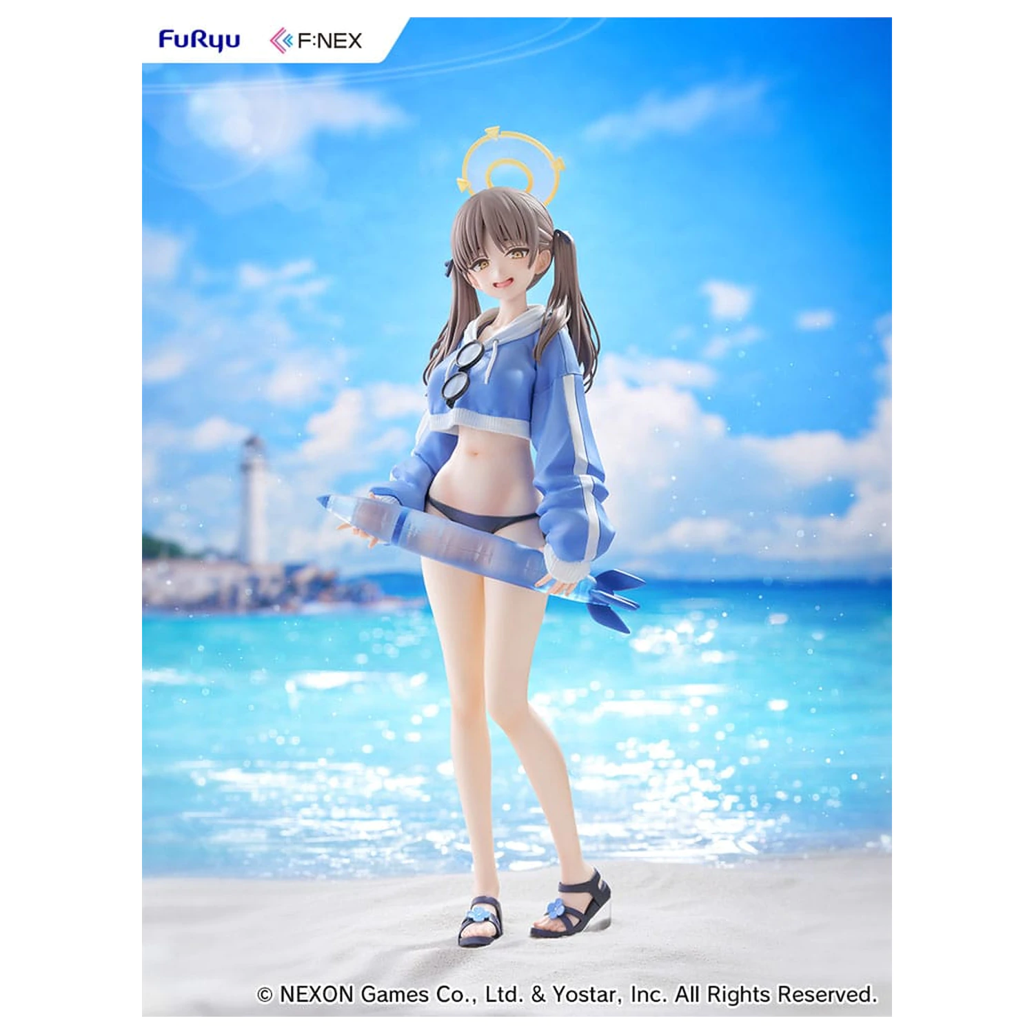 Blue Archiv F:Nex PVC Statue 1/7 Moe (Badeanzug) 27 cm Produktfoto