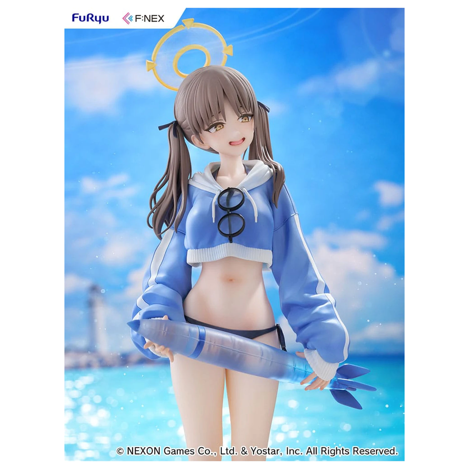 Blue Archiv F:Nex PVC Statue 1/7 Moe (Badeanzug) 27 cm Produktfoto