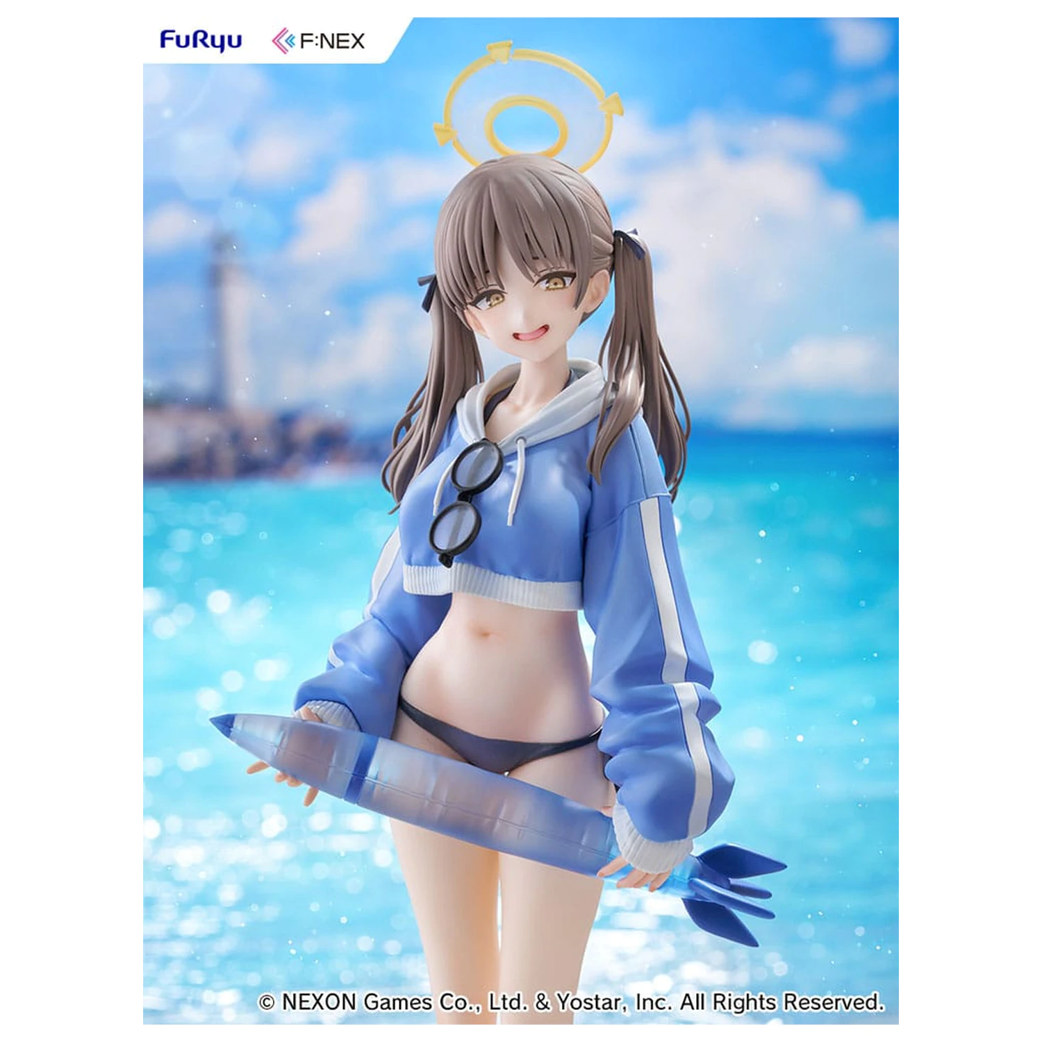 Blue Archiv F:Nex PVC Statue 1/7 Moe (Badeanzug) 27 cm Produktfoto
