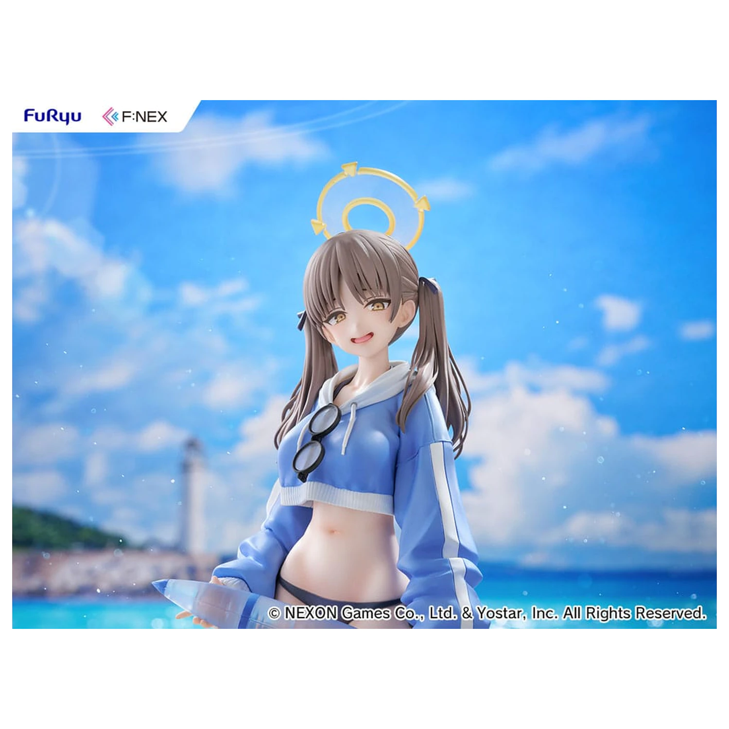 Blue Archiv F:Nex PVC Statue 1/7 Moe (Badeanzug) 27 cm Produktfoto