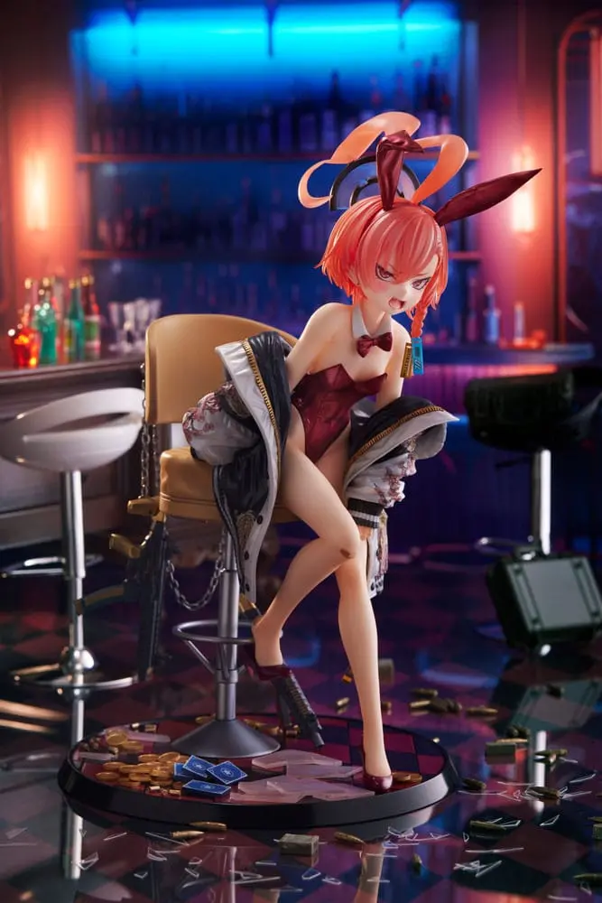 Blue Archive PVC Statue 1/7 Neru Mikamo Bunny Girl Ver. 25 cm Produktfoto