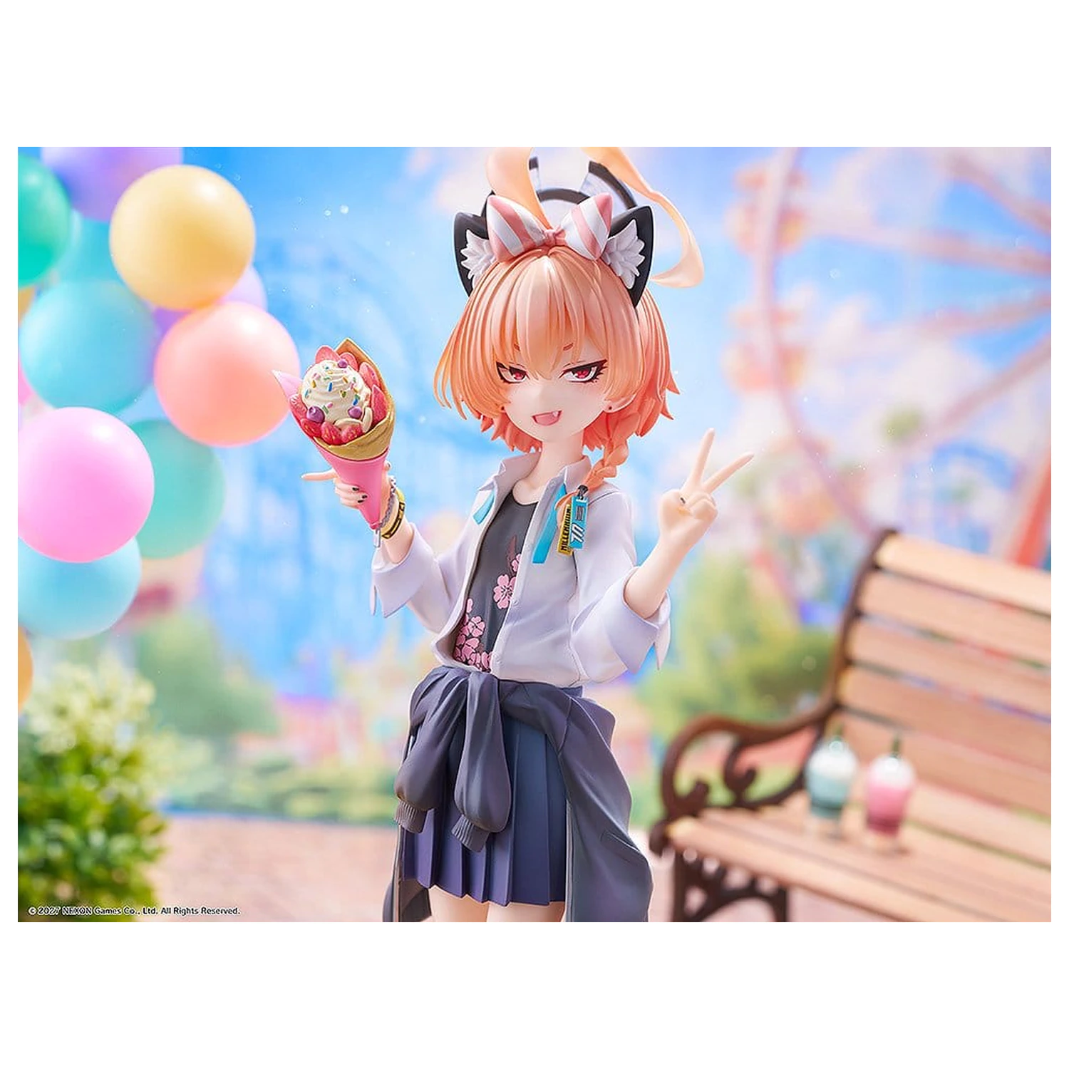 Blue Archive PVC Figur 1/7 Neru (School): Memorial Lobby Ver. 22 cm Produktfoto