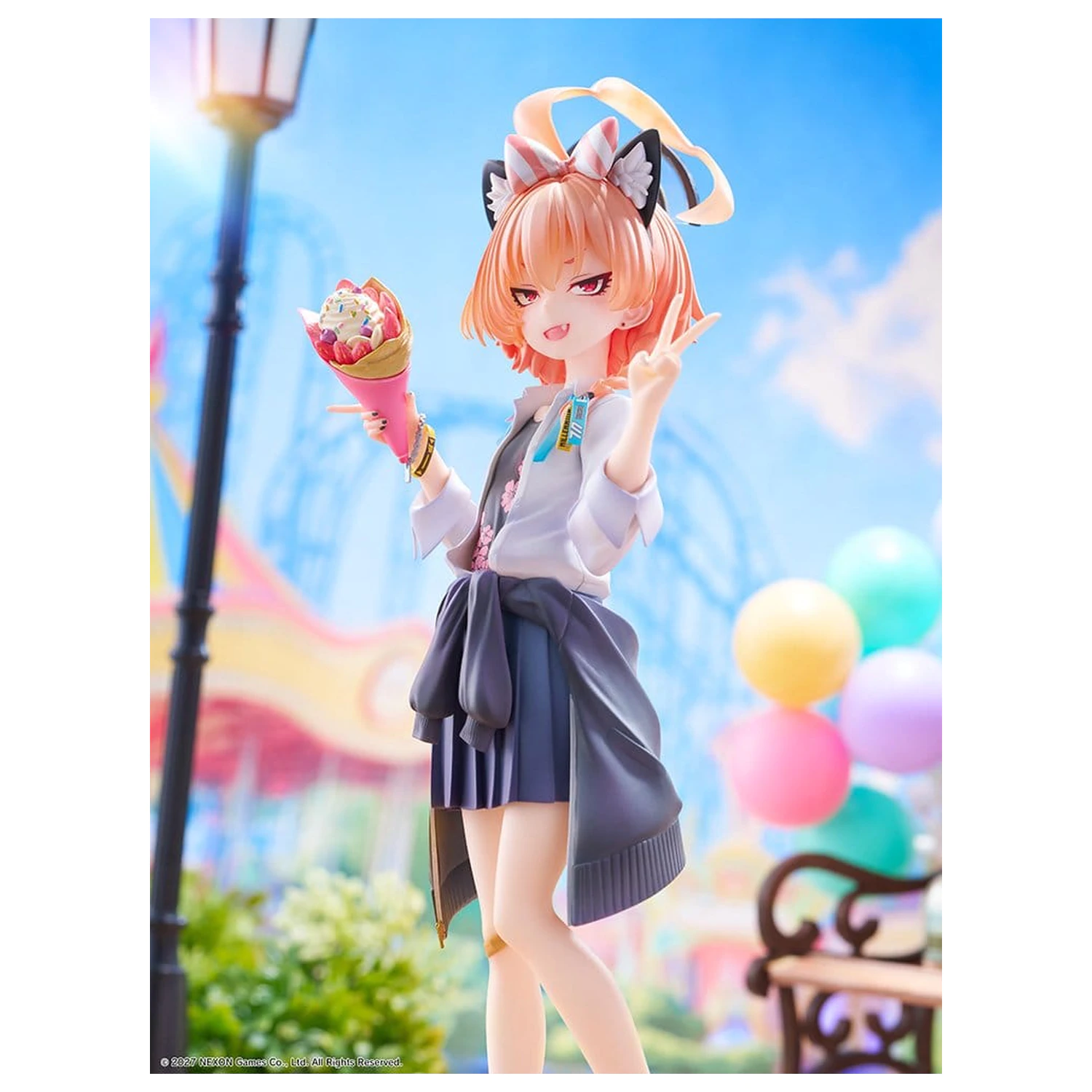 Blue Archive PVC Figur 1/7 Neru (School): Memorial Lobby Ver. 22 cm Produktfoto