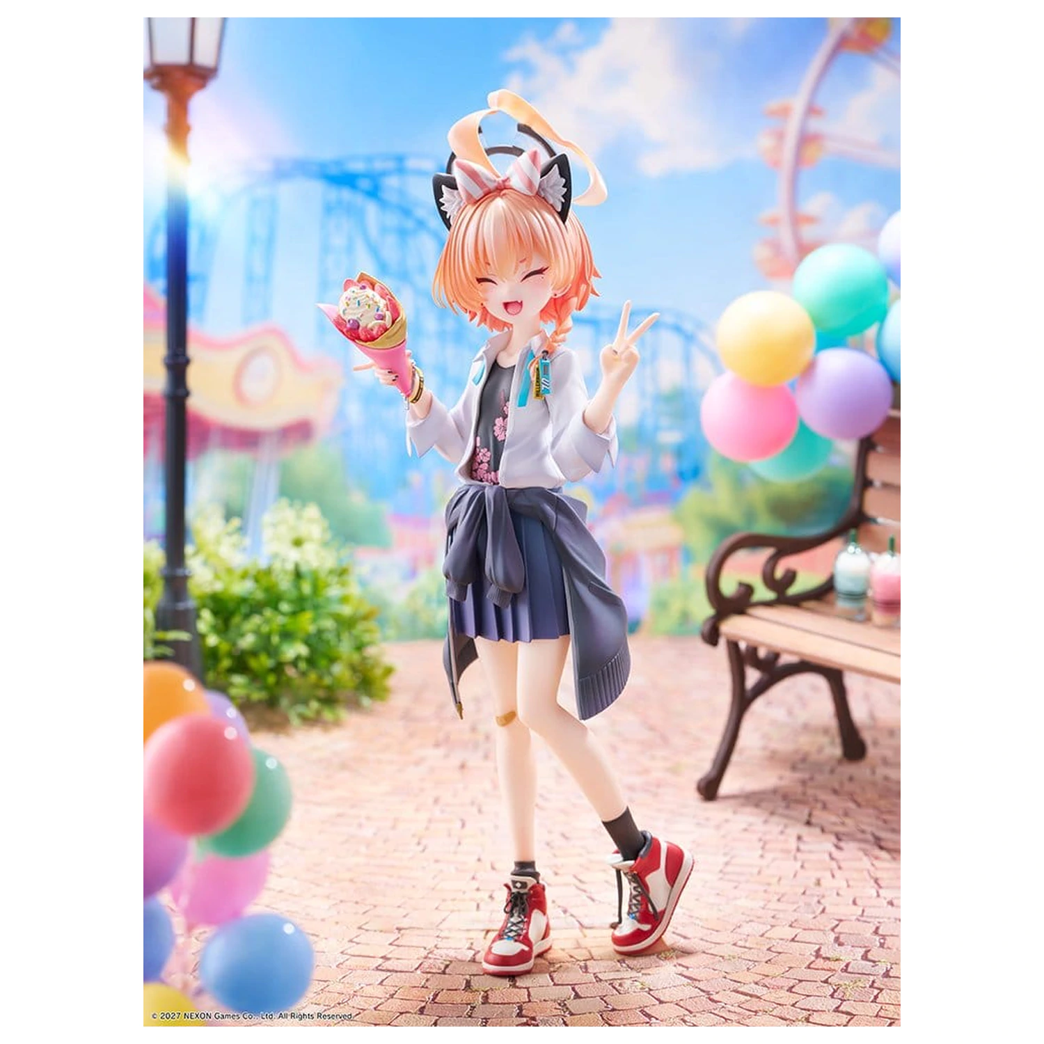 Blue Archive PVC Figur 1/7 Neru (School): Memorial Lobby Ver. 22 cm Produktfoto