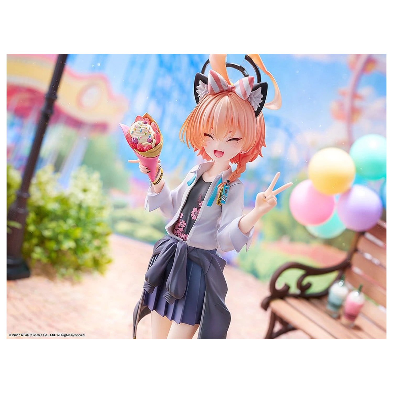 Blue Archive PVC Figur 1/7 Neru (School): Memorial Lobby Ver. 22 cm Produktfoto