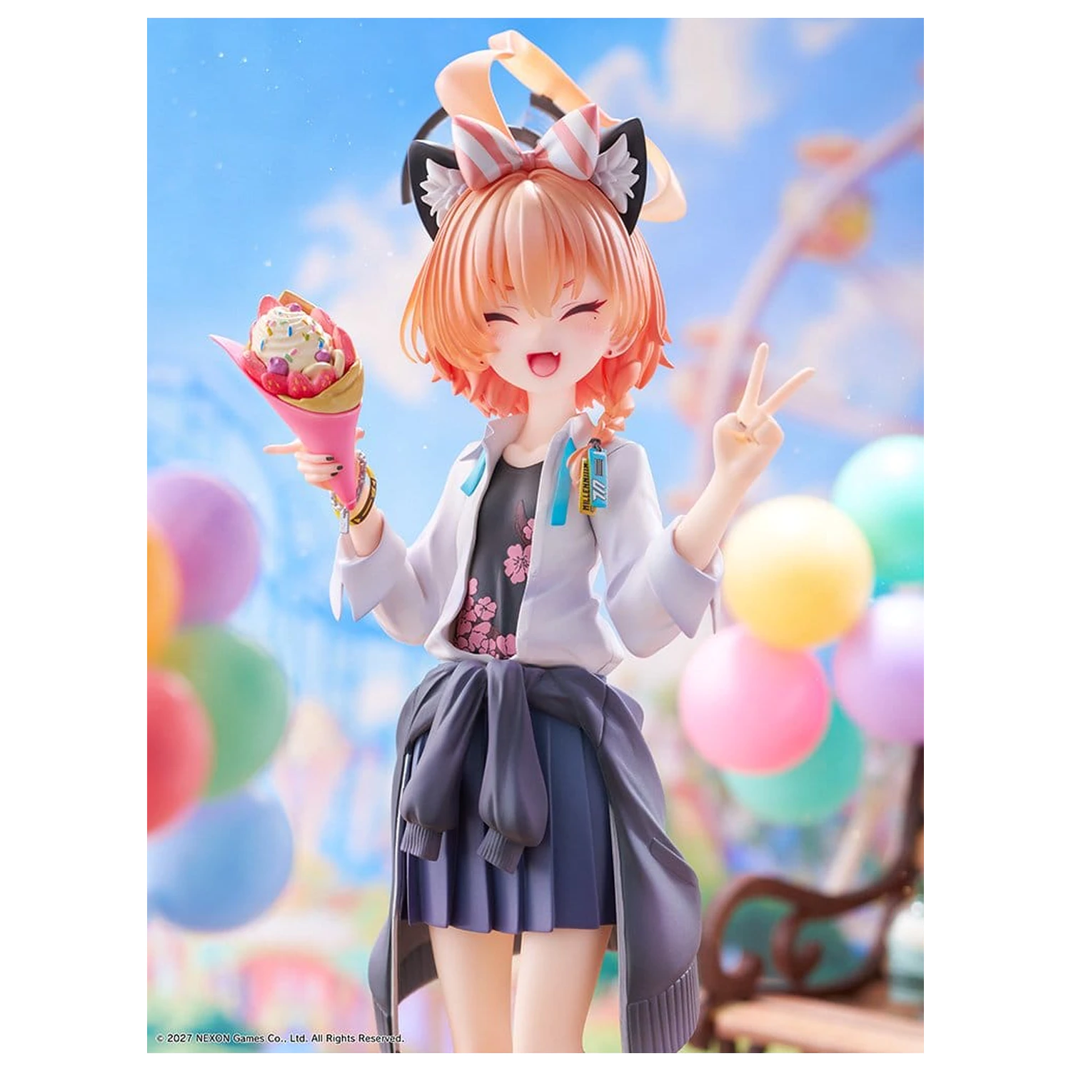 Blue Archive PVC Figur 1/7 Neru (School): Memorial Lobby Ver. 22 cm Produktfoto