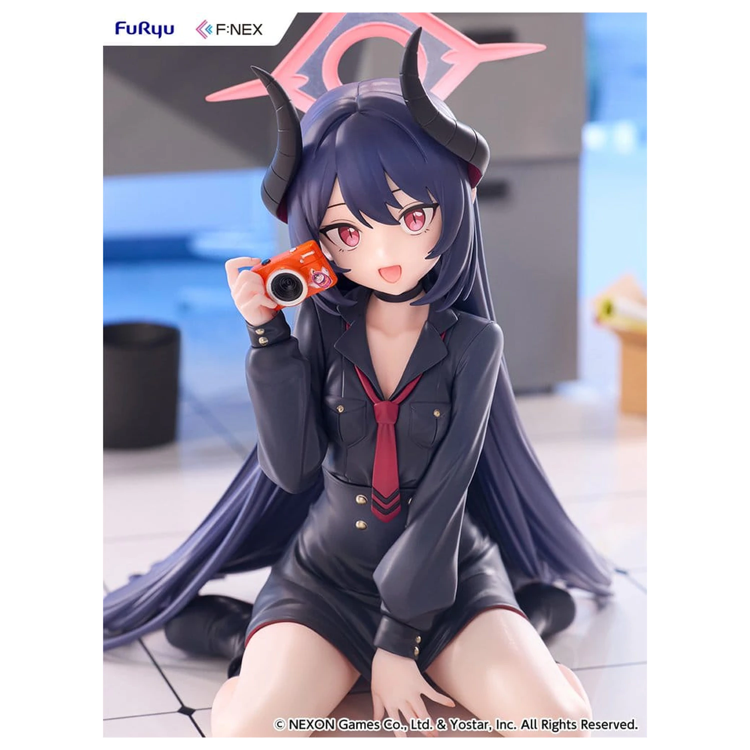 Blue Archive F:NEX PVC Figur 1/7 Chiaki Memorial lobby Ver. 38 cm Produktfoto