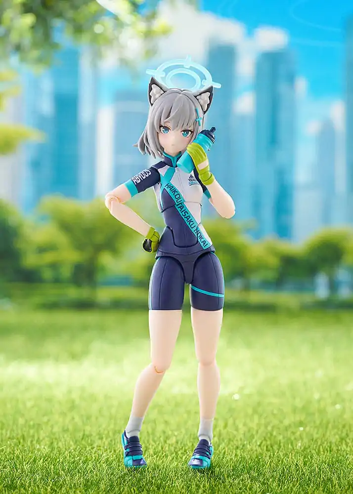 Blue Archive Figma Actionfigur Shiroko Sunaookami Cycling 15 cm Produktfoto