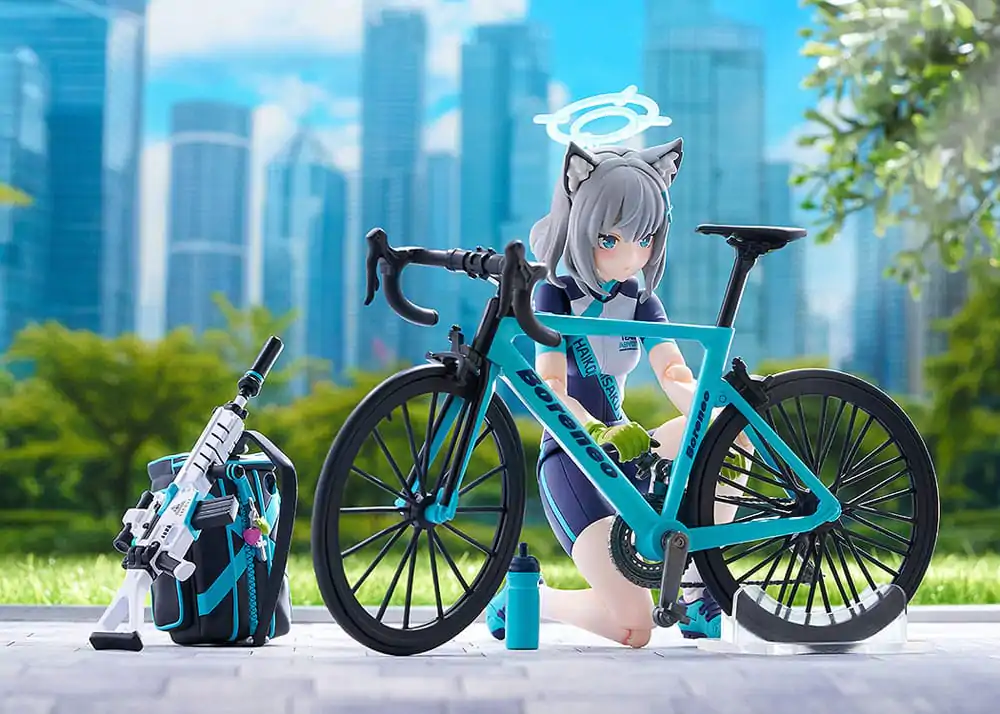 Blue Archive Figma Actionfigur Shiroko Sunaookami Cycling DX Edition 15 cm Produktfoto