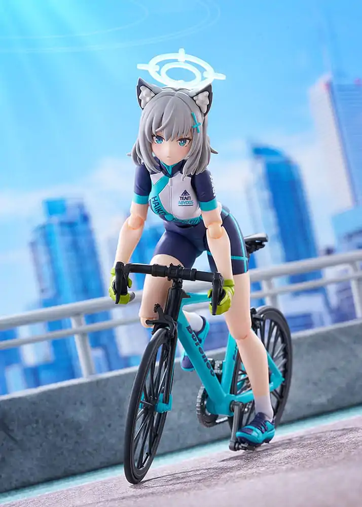 Blue Archive Figma Actionfigur Shiroko Sunaookami Cycling DX Edition 15 cm Produktfoto