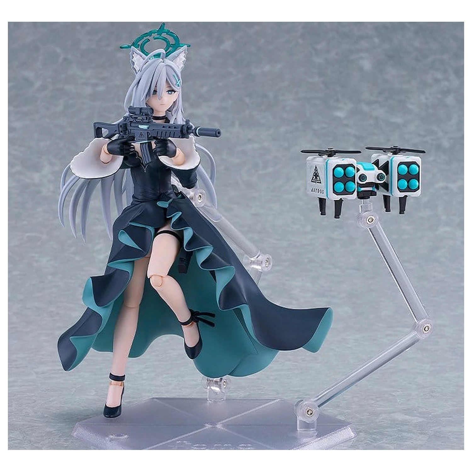Blue Archive Figma Actionfigur Shiroko*Terror 15 cm Produktfoto