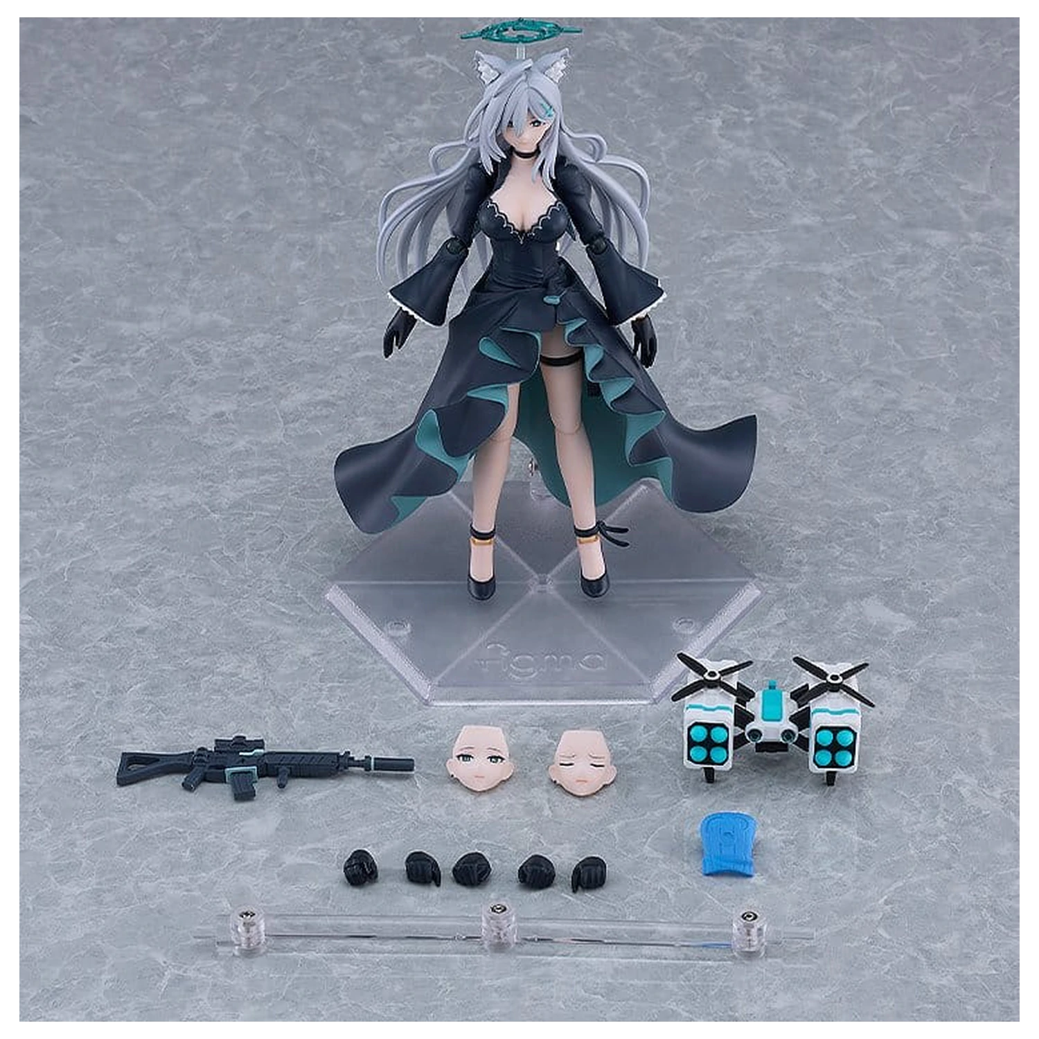 Blue Archive Figma Actionfigur Shiroko*Terror 15 cm Produktfoto