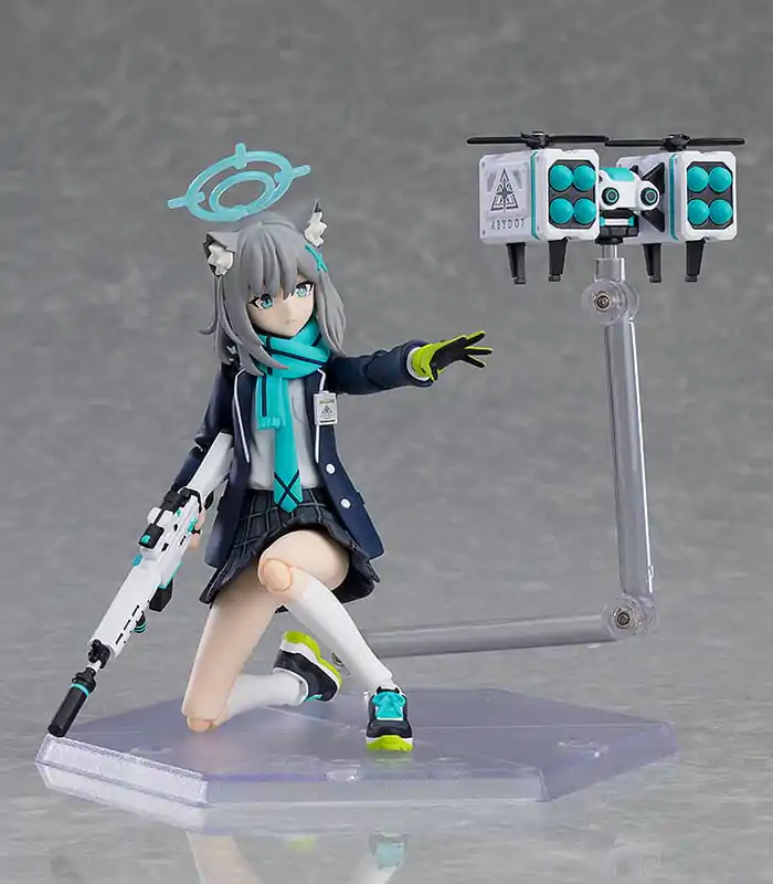Blue Archive Figma Actionfigur Shiroko Sunaookami (re-run) 14 cm Produktfoto