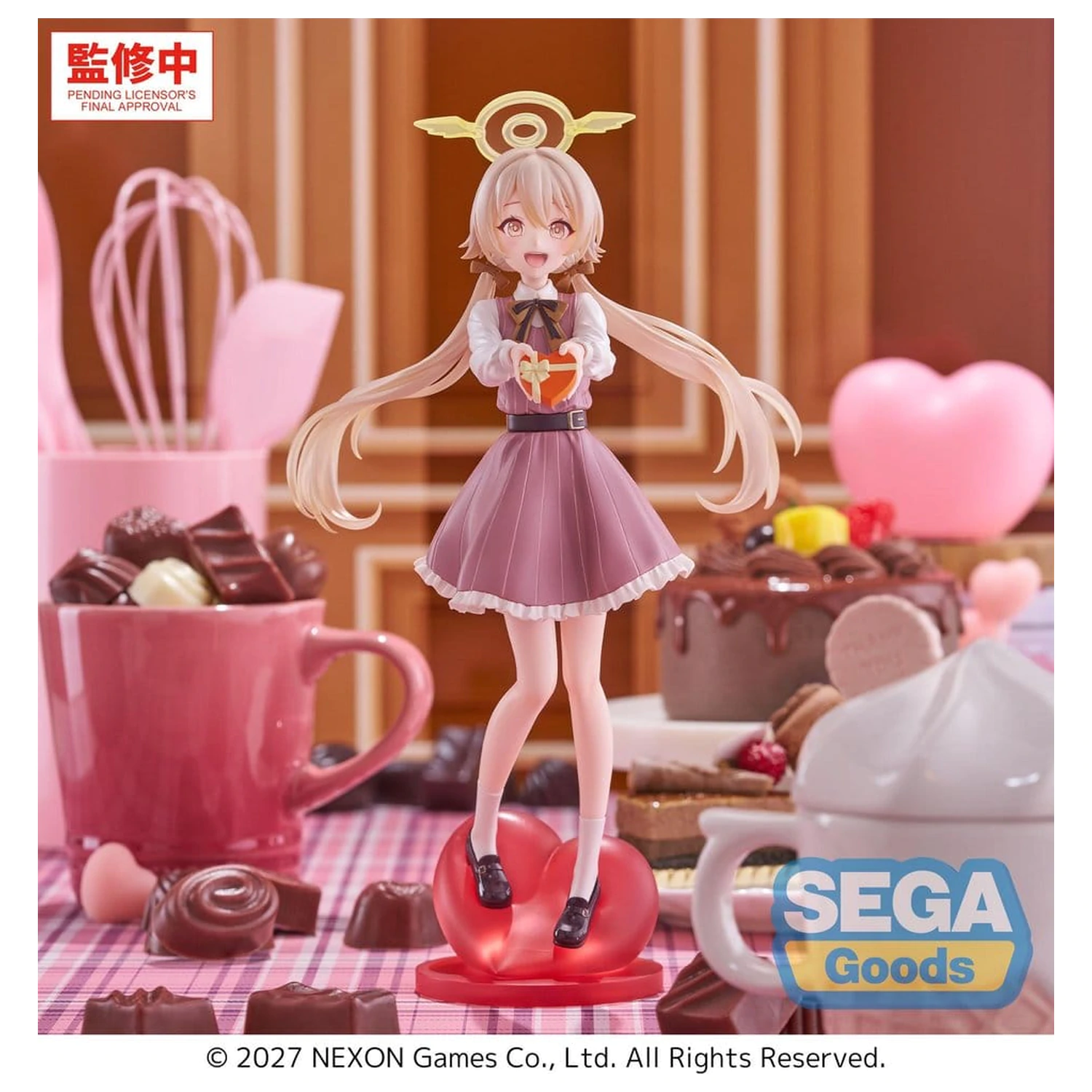 Blue Archive XStellar PVC Figur Hifumi Happy Valentine!! 22 cm Produktfoto