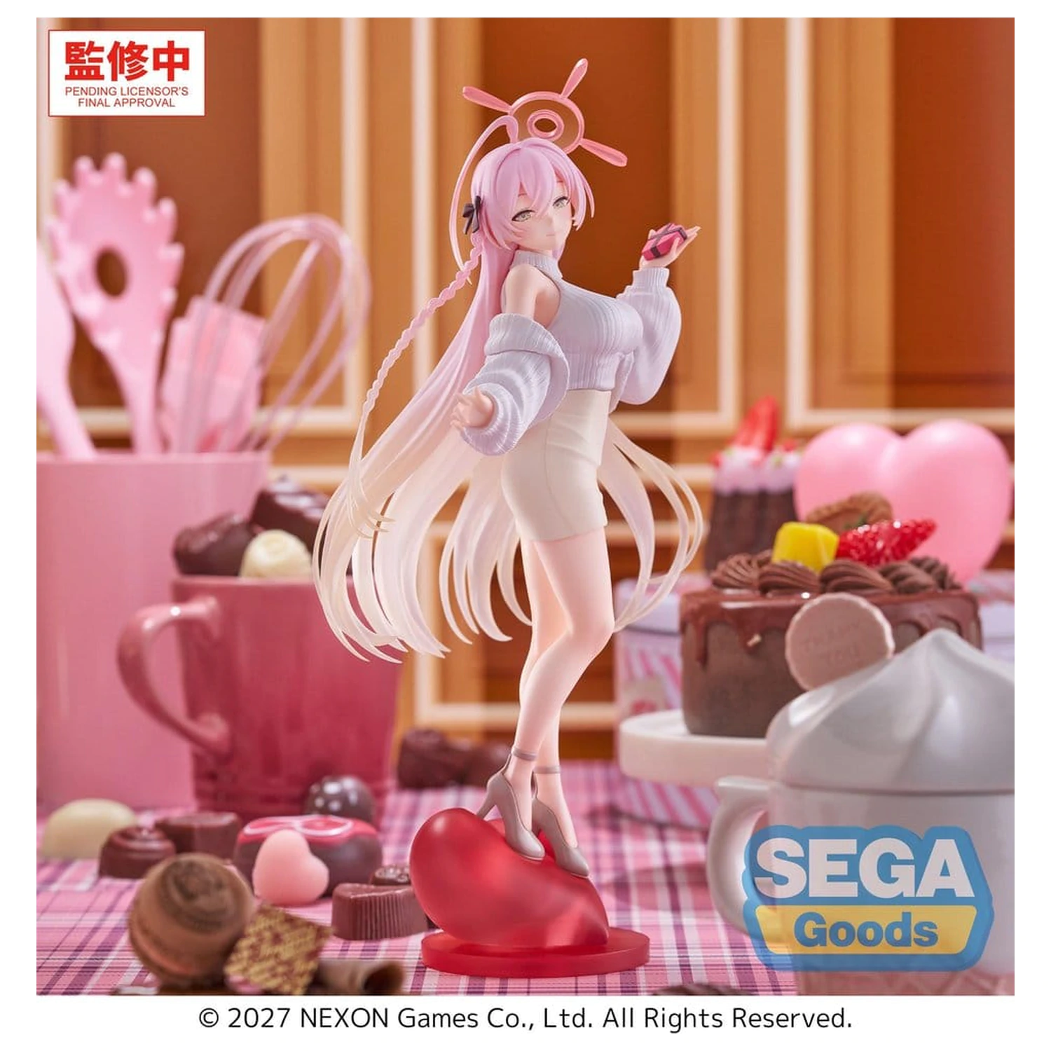 Blue Archive XStellar PVC Figur Hanako Happy Valentine!! 25 cm Produktfoto