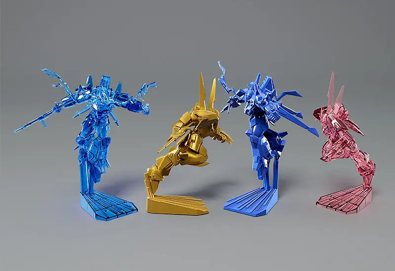 Blue Comet SPT Layzner Plastikmodellbausatzs PLAMAX MF-73 minimum factory Layzner &amp; Zakaal: SPT Color Ver. 7 cm Produktfoto
