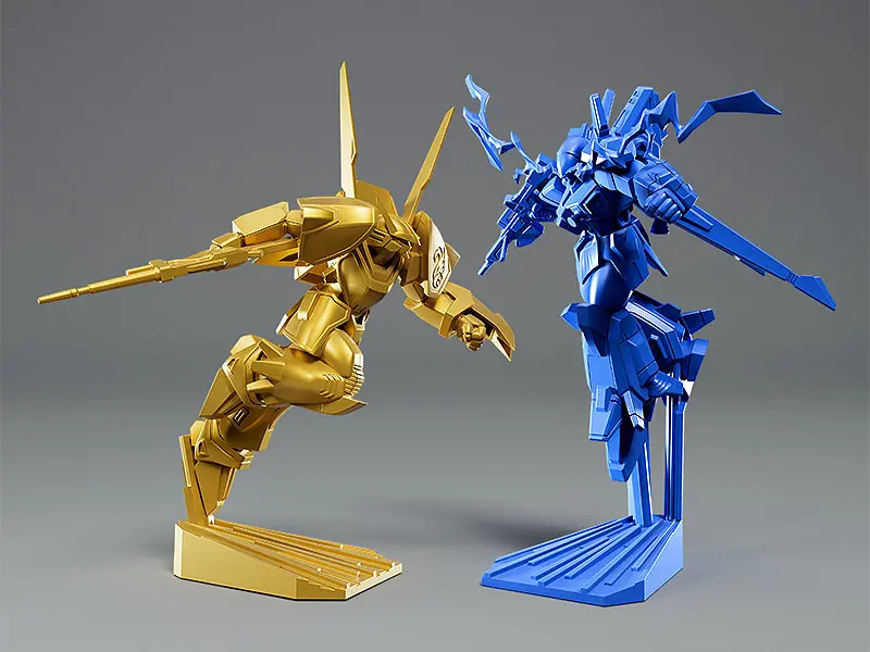 Blue Comet SPT Layzner Plastikmodellbausatzs PLAMAX MF-73 minimum factory Layzner &amp; Zakaal: SPT Color Ver. 7 cm Produktfoto