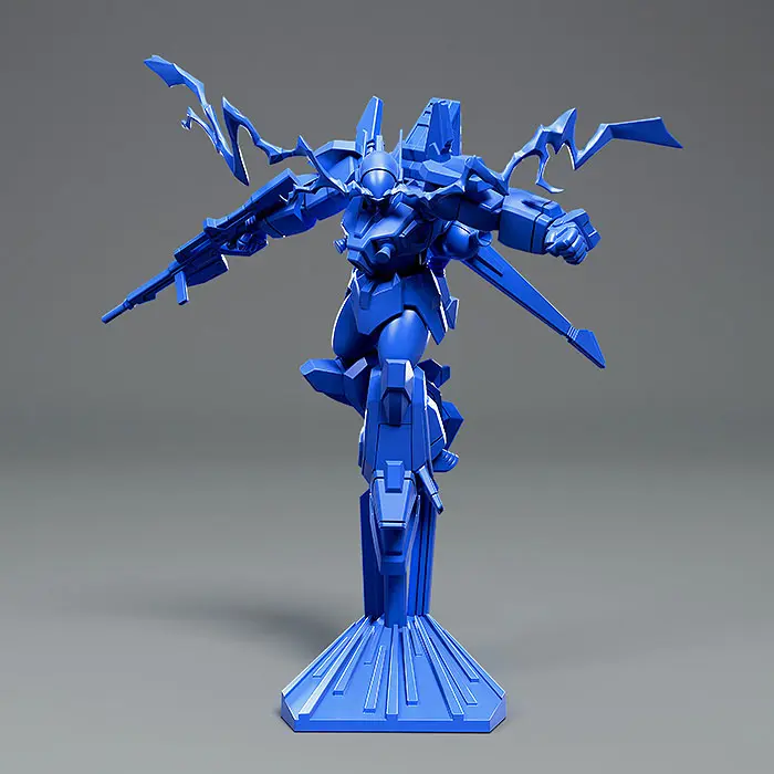 Blue Comet SPT Layzner Plastikmodellbausatzs PLAMAX MF-73 minimum factory Layzner &amp; Zakaal: SPT Color Ver. 7 cm Produktfoto