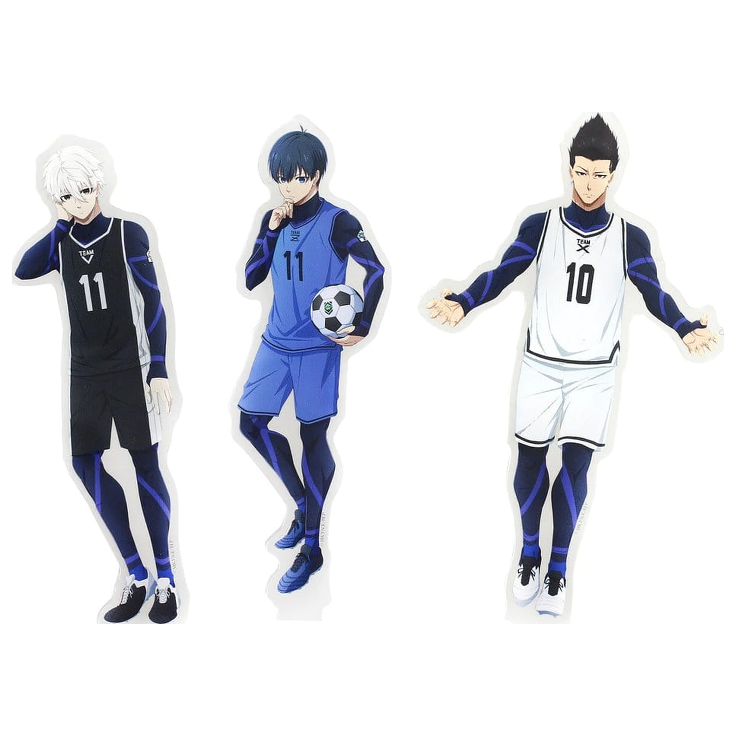 Blue Lock Acryl-Figuren Set 15 cm Produktfoto