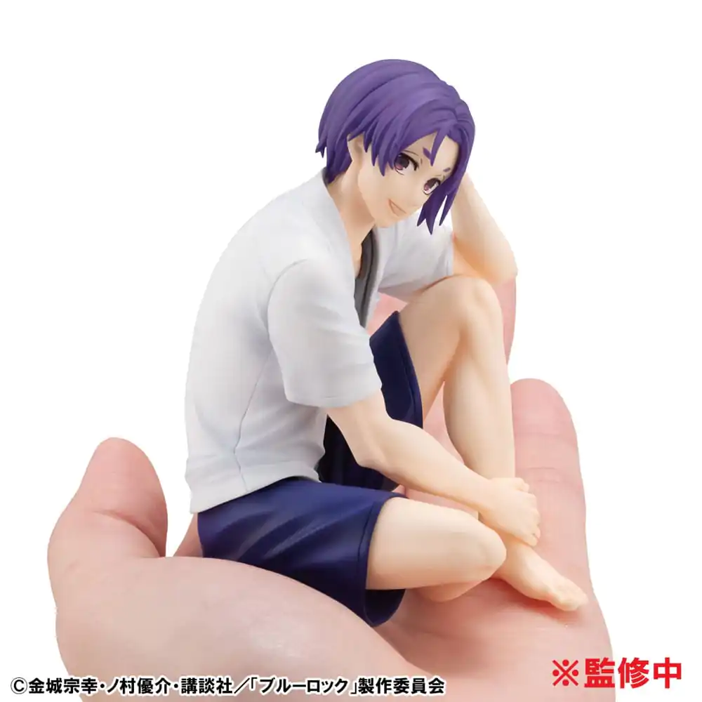 Blue Lock G.E.M. Series PVC-Statue Reo Mikage Palm Size 9 cm Produktfoto